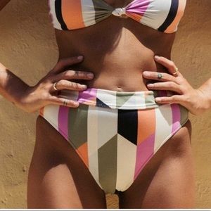 NWT BILLABONG Slow Roller Rise Bikini Bottoms